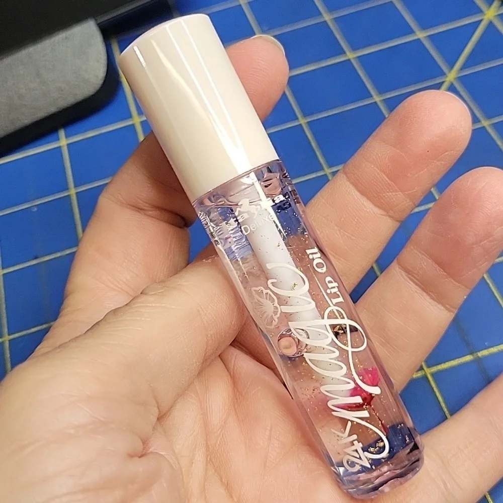 Set of 2 - 24K Gold Italia Deluxe Magic Lip Oil 4ml New